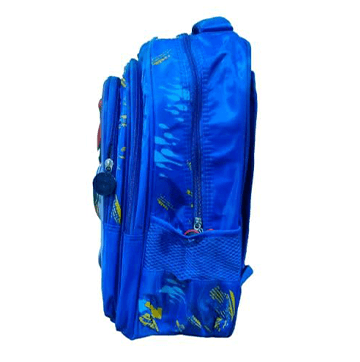 3D Captain America Colorfull Lights School Bag (3 in 1)