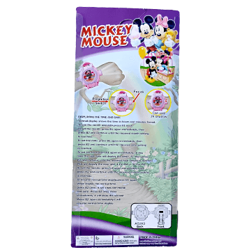 Mickey Mouse Projector Watch Pink