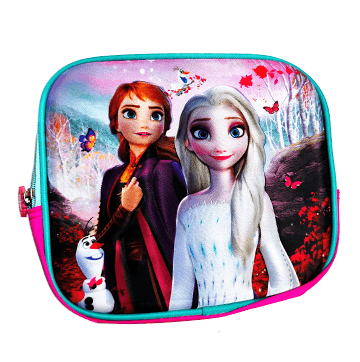 3D Frozen Colorfull Lights School Bag (3 in 1)