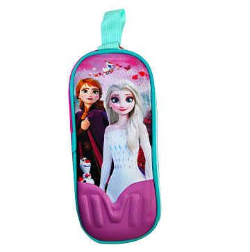 3D Frozen Colorfull Lights School Bag (3 in 1)