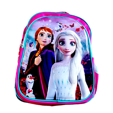 3D Frozen Colorfull Lights School Bag (3 in 1)