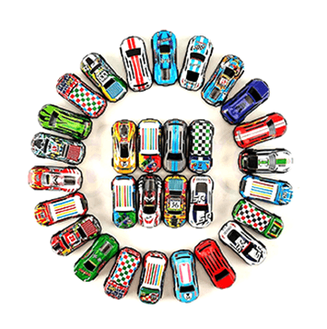 50 pc Die cast metal car set