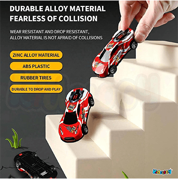 50 pc Die cast metal car set