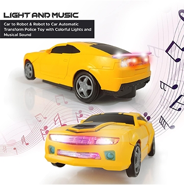 Flash & Deformation Car (2 In 1 Change Robot)