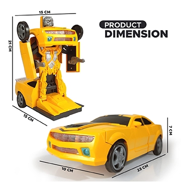 Flash & Deformation Car (2 In 1 Change Robot)