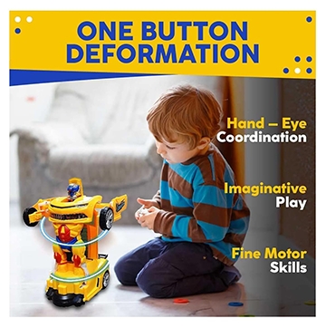 Flash & Deformation Car (2 In 1 Change Robot)