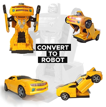 Flash & Deformation Car (2 In 1 Change Robot)