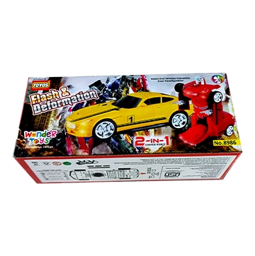 Flash & Deformation Car (2 In 1 Change Robot)