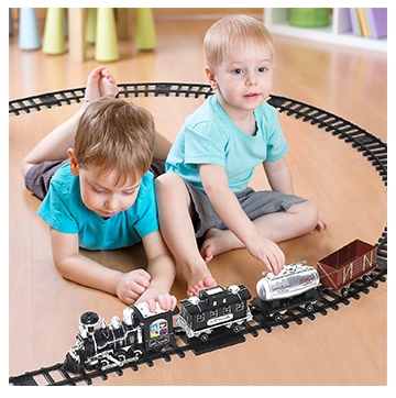 Rechargeable Classical Train Series With Smoke, Music & Light