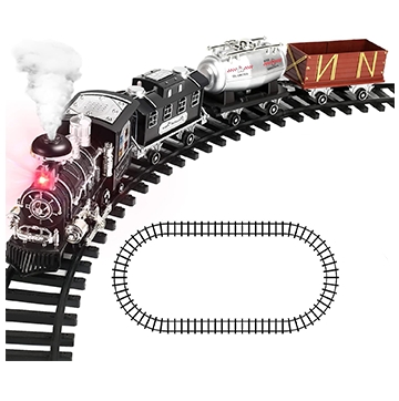 Rechargeable Classical Train Series With Smoke, Music & Light