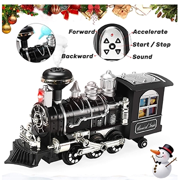 Rechargeable Classical Train Series With Smoke, Music & Light