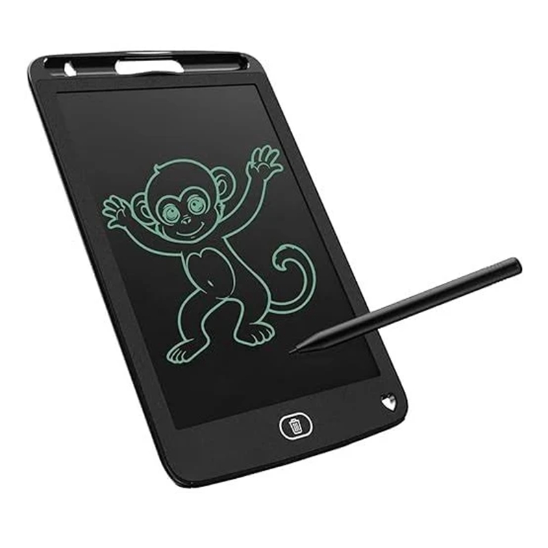 8.5 Inch LCD Panel Colorful Writing Tablet (Black)