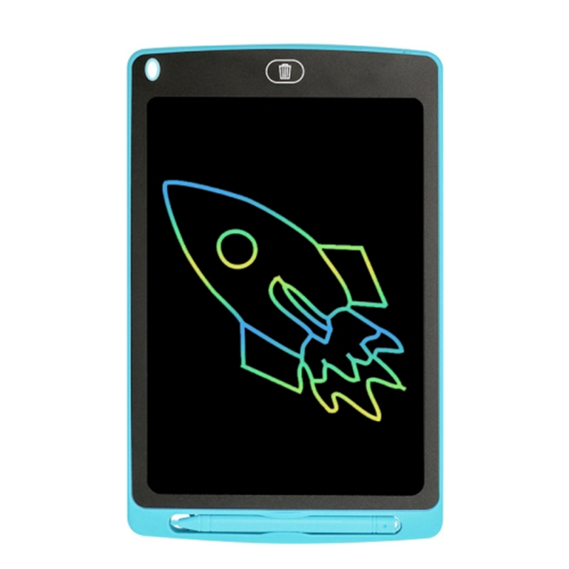 12 Inch LCD Panel Colorful Writing Tablet (Blue)