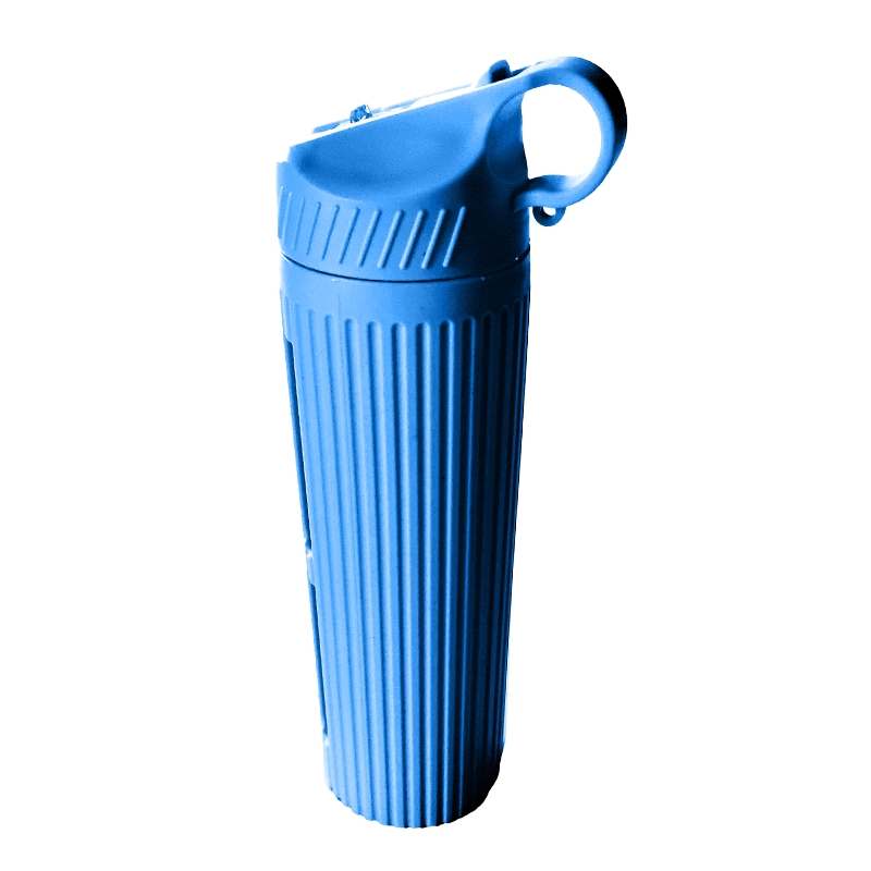 Transparent Water Bottle (Light Blue)
