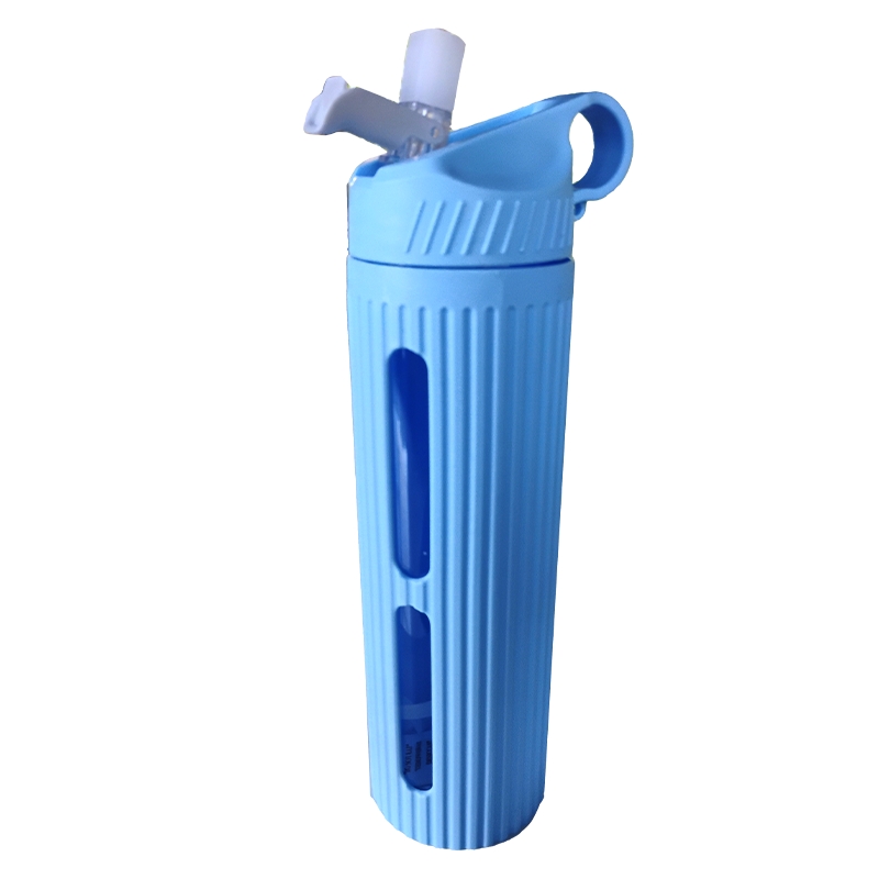 Transparent Water Bottle (Light Blue)