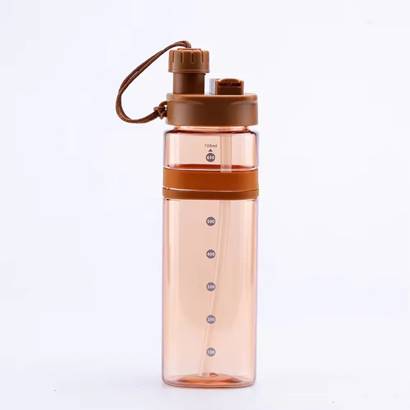 Square Water Bottle (Brown)