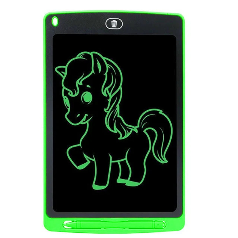 12 Inch LCD Panel Colorful Writing Tablet (Green)