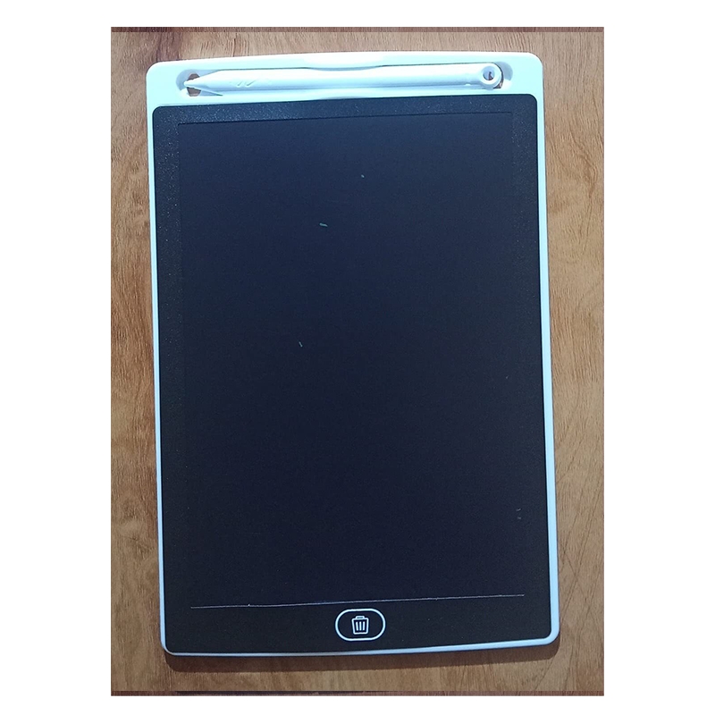12 Inch LCD Panel Colorful Writing Tablet (White)