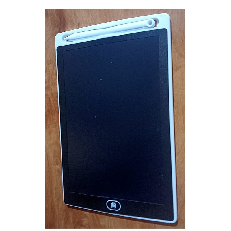12 Inch LCD Panel Colorful Writing Tablet (White)
