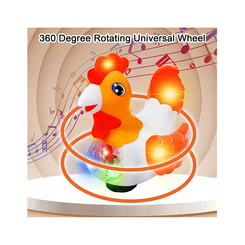 3D Dynamic Little Cock Wih Music & Light (Lumo)