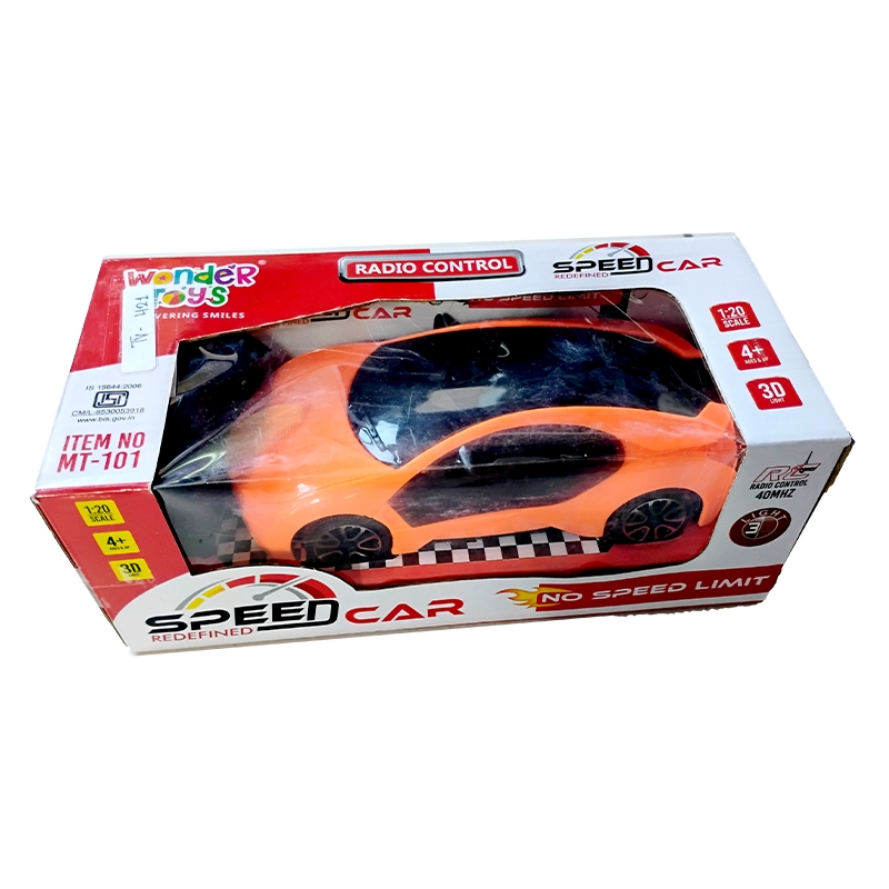 3D Speed Car (Orange)