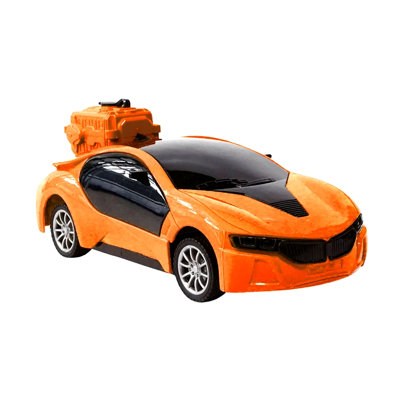 3D 4 wheel spray vehicle Car (Orange)
