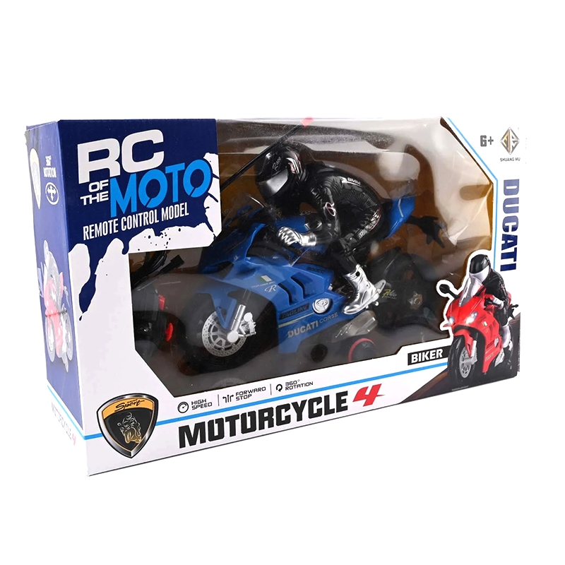 RC Moto Motorcycle Ducati (Blue)