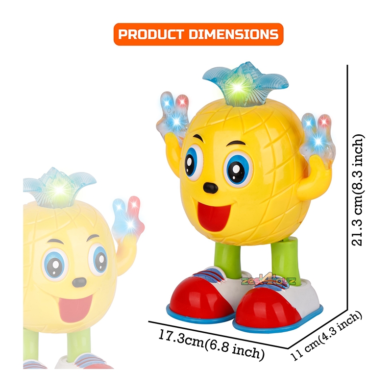 Dancing and Walking Pineapple