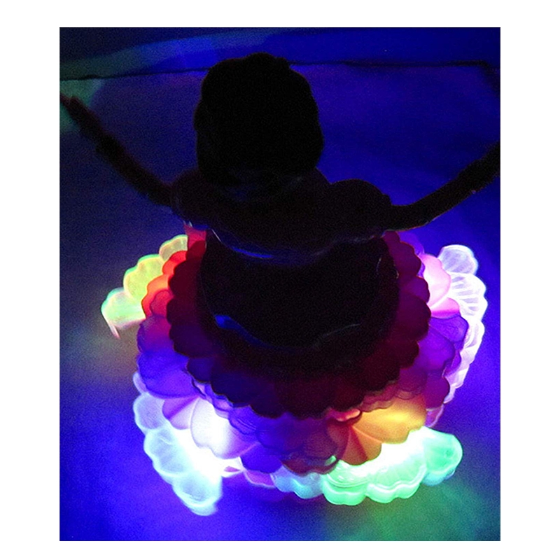 Frozen Princess Elsa Musical Rotating Doll-3 D Lights