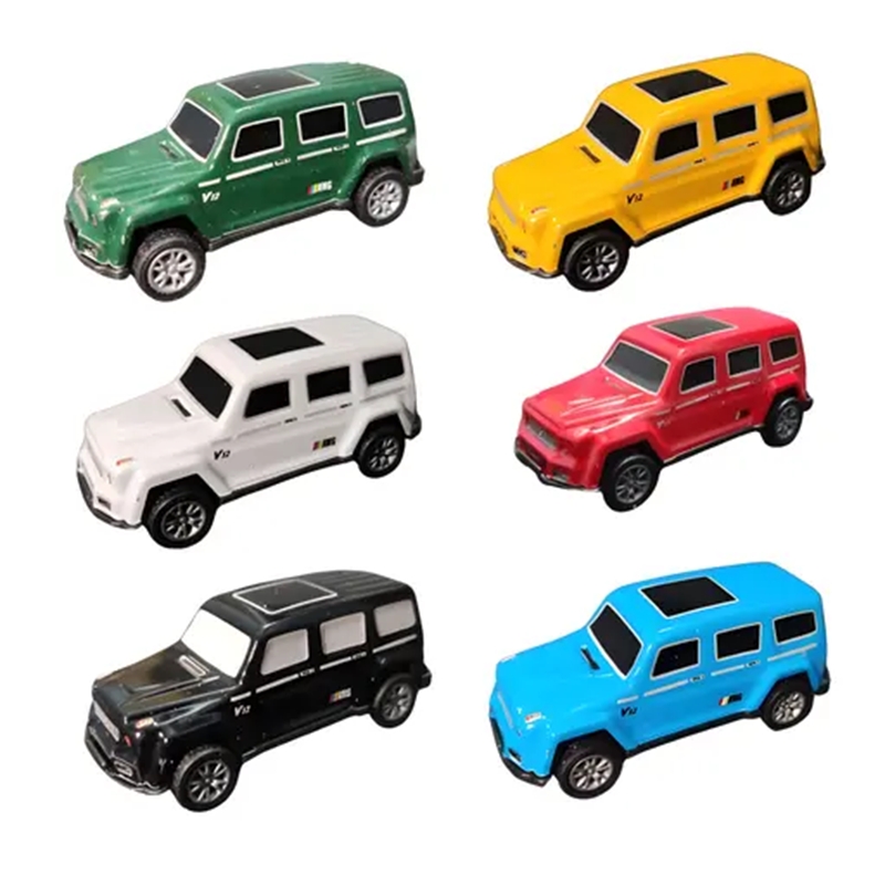6 Pc Metal Car Set