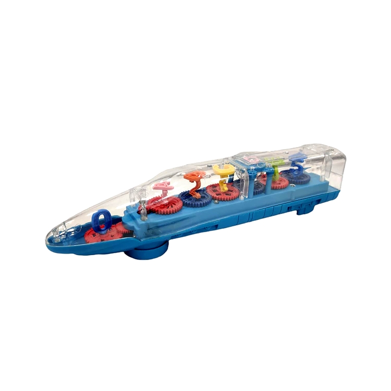 Transparent metro train (Multicolor)
