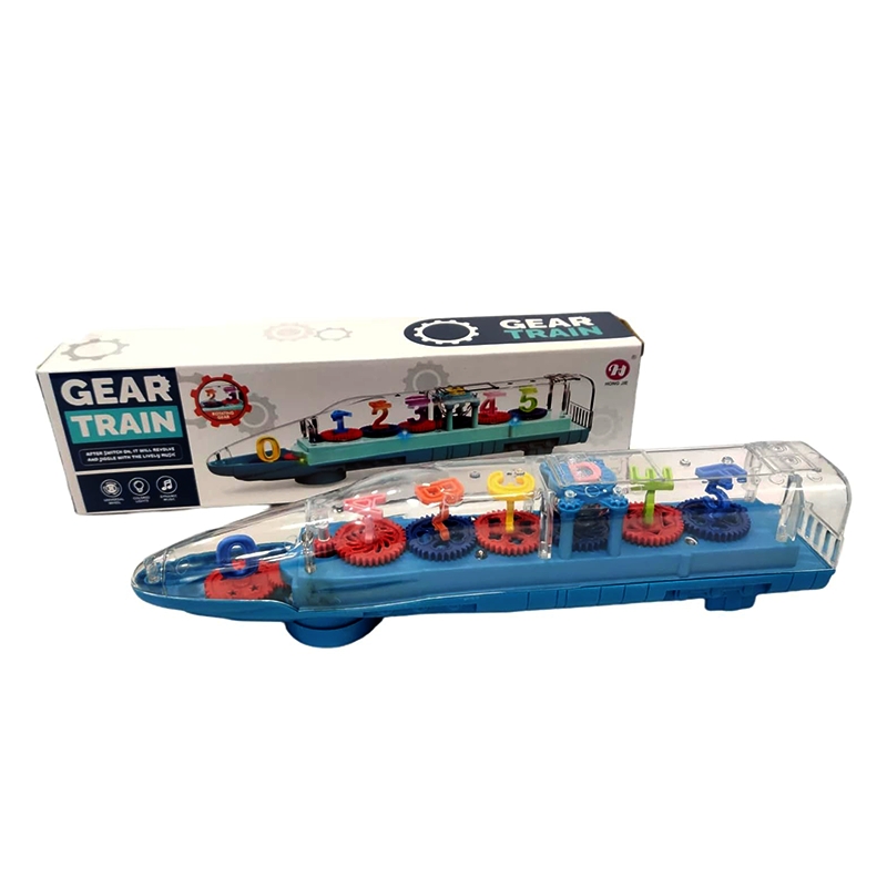 Transparent metro train (Multicolor)