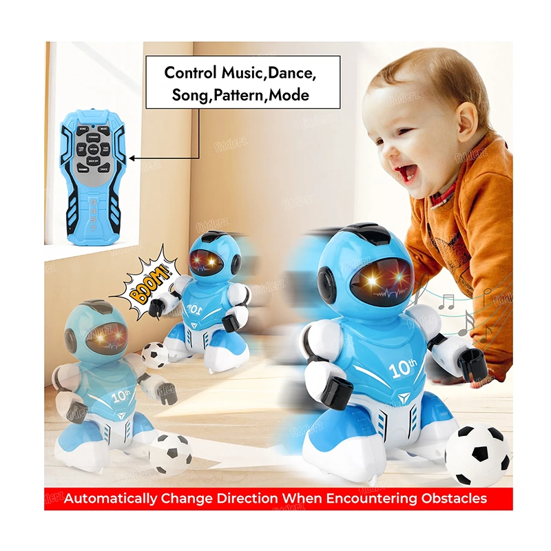Soccer Robot R/C Football Game (Blue)