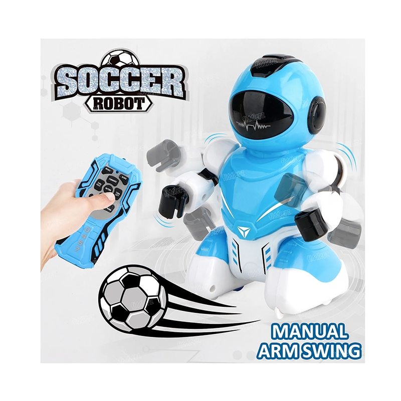 Soccer Robot R/C Football Game (Blue)