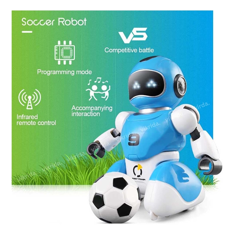 Soccer Robot R/C Football Game (Blue)