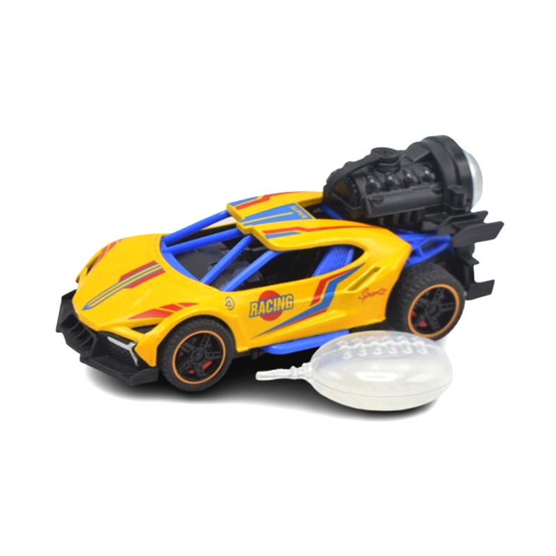 MC Five Smoke Spray Pull Back Car (Yellow)
