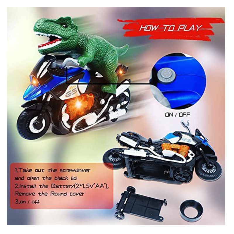 Acousto Optic Dino Motorcycle