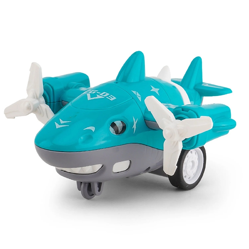Mini Shark Plane with light (Green)