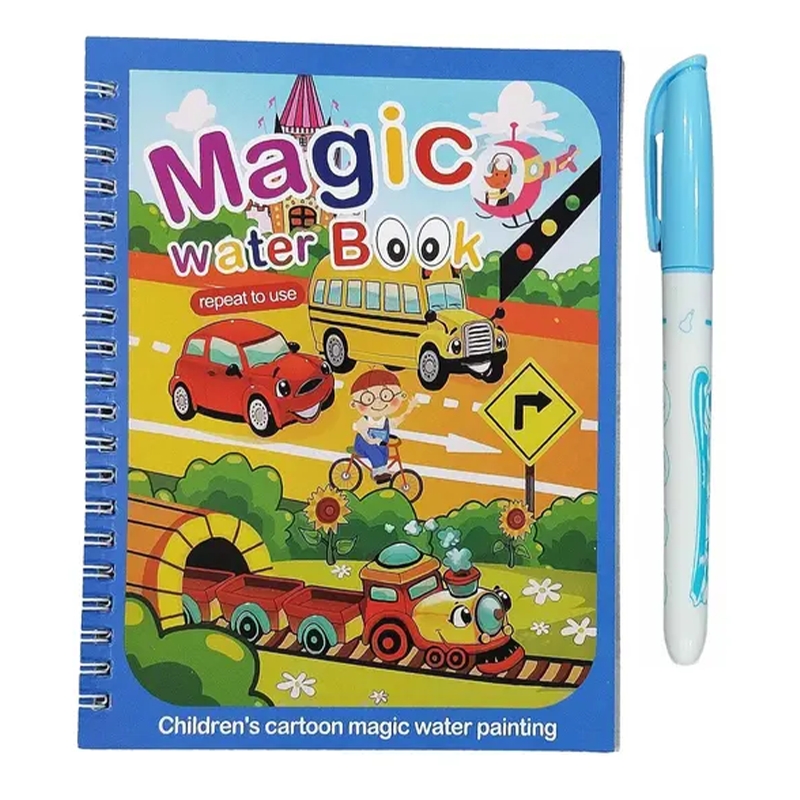 Reusable water magic book (Transport)