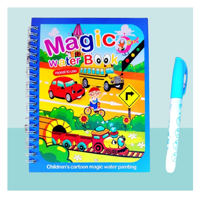 Reusable water magic book (Transport)