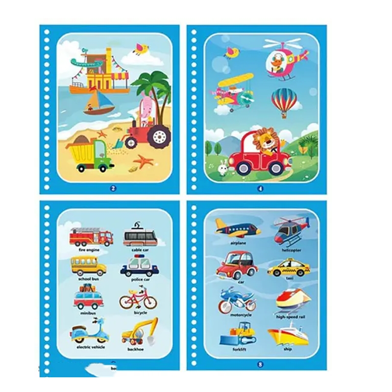 Reusable water magic book (Transport)