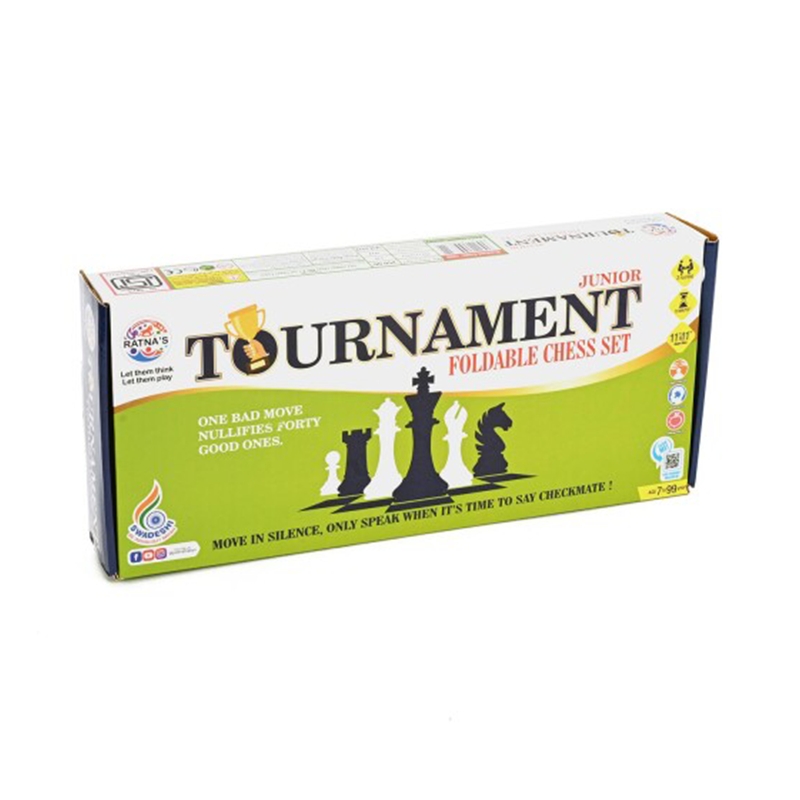 Ratnas Junior Tournament Foldable chess set