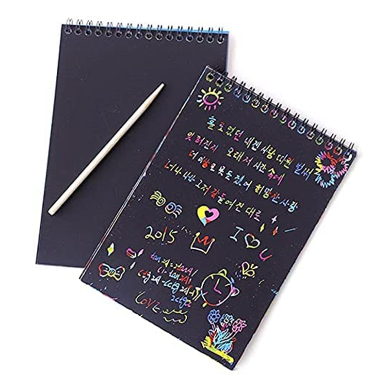 Mini DIY Scratch Note book