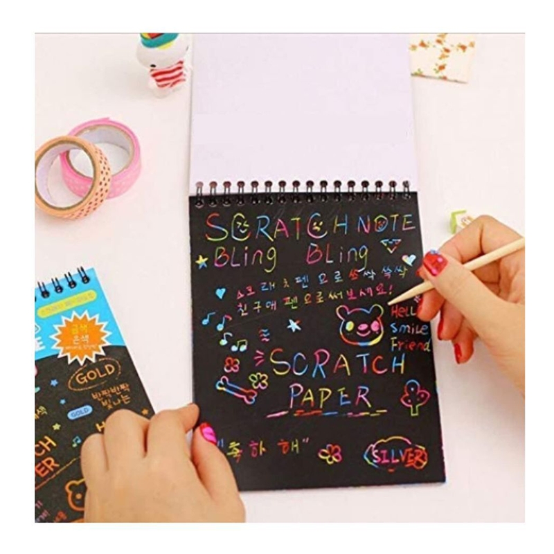 Mini DIY Scratch Note book