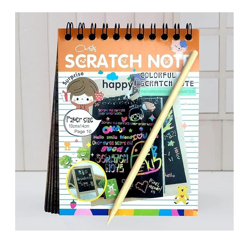 Mini DIY Scratch Note book