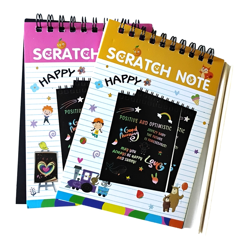 Mini DIY Scratch Note book