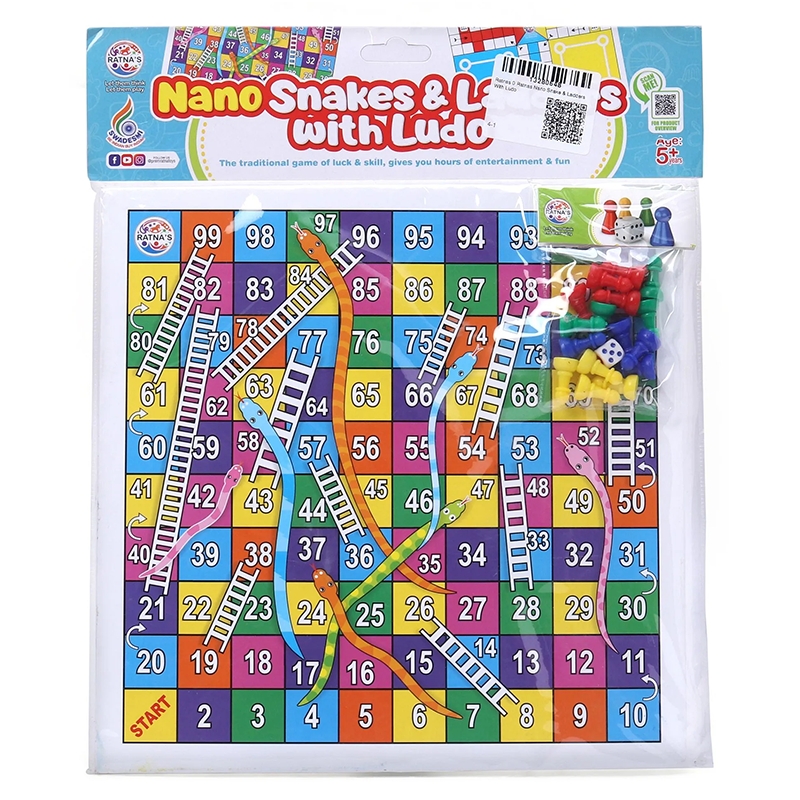 Nano Snackes & Ladders with Ludo