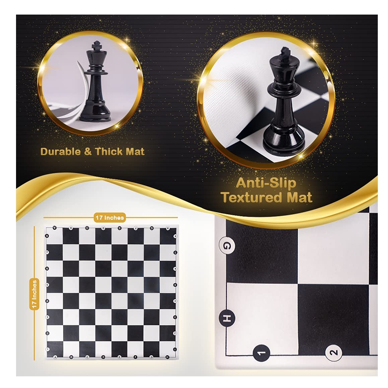 Senior Tournament Foldable Chess Set (Ratna's)