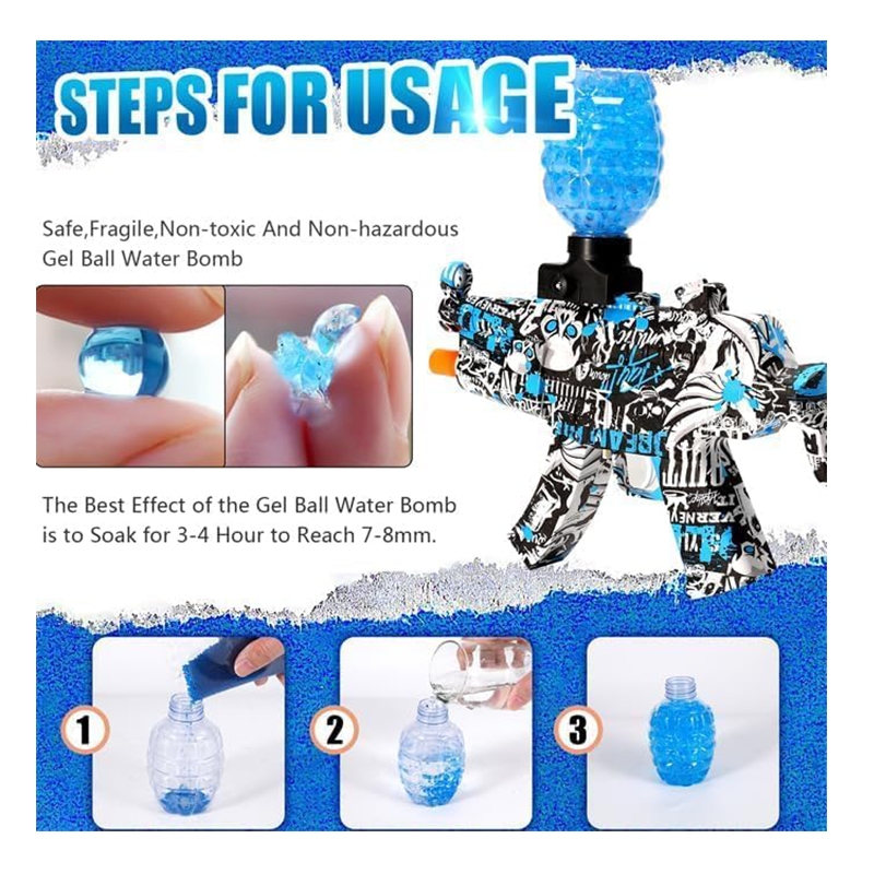 Rechargeable Water Bullet Gun
