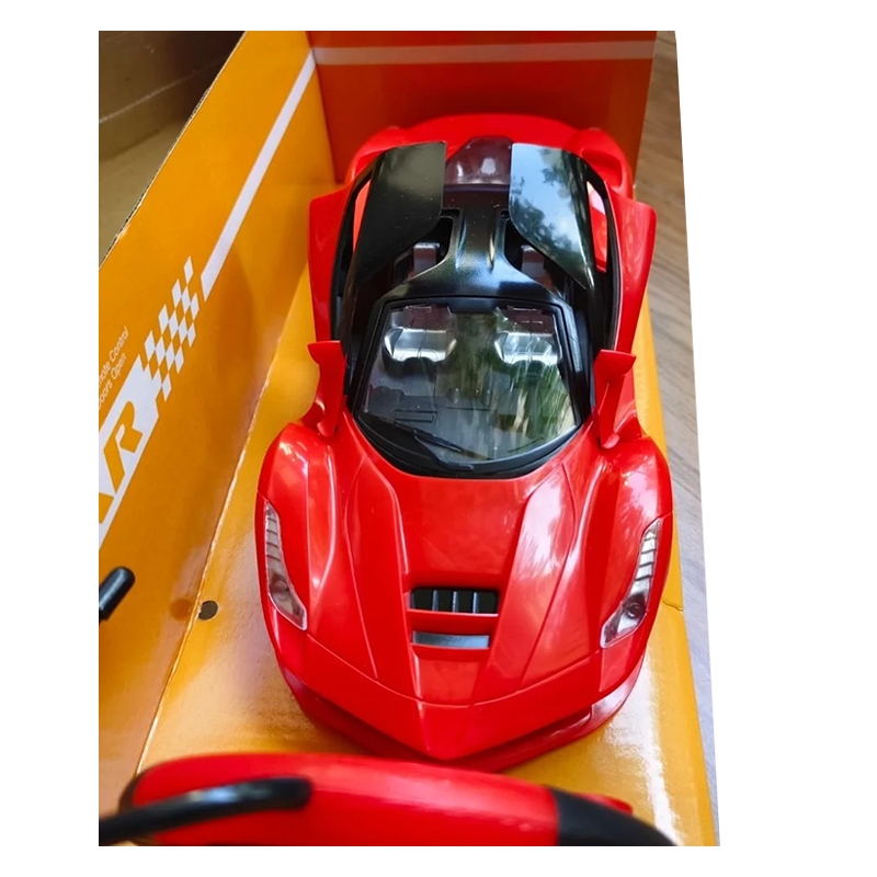 Super Remote Control Rechargeable Car With Opening Doors (Red)